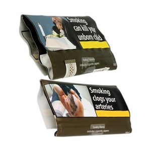 Bolsa de Plástico Mylar de 50g para Tabaco de Cigarros, Bolsa de Embalaje Reutilizable - Product Image 4