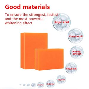Sapone sbiancante fatto a mano con vitamina C <span class=keywords><strong>Nila</strong></span> organica che rimuove la fornitura di cosmetici per sapone con acido kojico <span class=keywords><strong>e</strong></span> macchie scure - Product Image 3