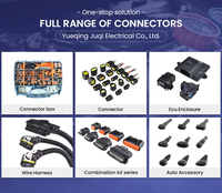 DT04-12P 3Pin Way DT Series Automotive Wiring Harness Socket Kabel Harness Tahan Air Buatan Khusus
