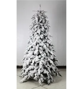 Duoyou OEM/ODM nieve flocado árbol de Navidad personalizado aceptar vacaciones decoración del hogar