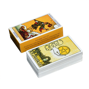 高品质纸质塔罗牌套装批发印刷塔罗牌卡带指南 - Product Image 5