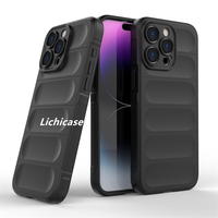 Lichicase Simple couleur unie liquide sensation de peau coque de téléphone pour rien téléphone 3 3A 3A Pro couverture de téléphone en Silicone