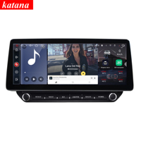 Автомагнитола 120W X 6CH серии Katana 12.3 дюйма для Mitsubishi Outlander Triton 2023-2025, 8+256 ГБ, Android 14, с DVD-плеером и навигацией