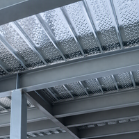 Plancher en acier haute résistance |   Panneau de revêtement de sol préfabriqué pour les projets de construction d'entrepôts, d'ateliers, de plateformes et de lofts