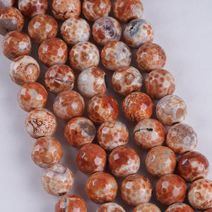 Wholesale Natural Agate Stones for DIY <b>Jewelry</b> Bracelets Multiple Facets and Semi-Finished Loose Bead Strings Nature <b>Crystal</b> - Product Image 1