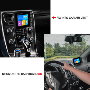 Podofo Universal Car DAB Digital Radio Adapter With Antenna for Android Car Radio Stereo LCD Display USB FM <b>Transmitter</b> AUX - Product Image 5