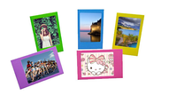 Accessoire pour film Instax Mini de Lerp&Fujifilm, cadre photo en plastique adorable