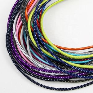 3mm Stretch Polyester Latex Elastic Rope Cord Elastic No Tie Shoe Laces With Locks Reflective Rubber Elastic No Tie Shoelaces - Product Image 5