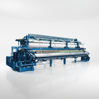 Machine à fabriquer des filets de pêche facile à utiliser ZRD45-120, machines à filets de pêche à double nœud.