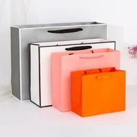 Fabrik preis Bunte Luxus-Kraft papiertüten-Geschenk-Einkaufs papiertüten mit Griff
