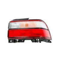 Lampe d'angle arrière de voiture automatique rouge lentille claire lampe de feu arrière extérieur pour Toyota Corolla 1993 1997