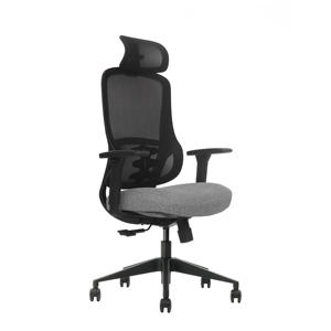 Silla de Oficina Ejecutiva Giratoria de Malla Contemporánea, Económica y Cómoda, con Diseño Ergonómico, Reposabrazos Ajustables, 4 Niveles de Elevación a Gas y Reclinable - Product Image 1