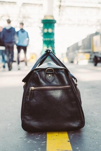 กระเป๋าเดินทางหนังแท้สำหรับผู้ชายวินเทจปรับแต่งได้โลโก้ชั้นดี LDN-0034 - Product Image 2