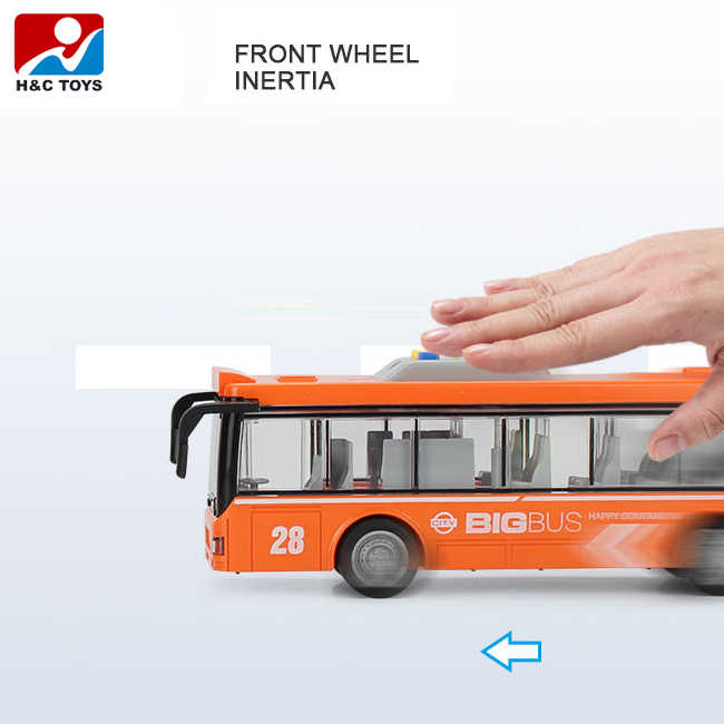 Jouet Bus Électrique Enfant Avec Portes Ouvrantes - Musique & Lumières - Modèle Réaliste Pour Apprentissage Et Jeu - Rouge