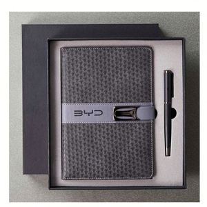Wholesale Custom Diary Journal Corporate A5 Leather <b>Notebook</b> Gift <b>Sets</b> With Luxury Pen Business Gift <b>Set</b> - Product Image 1