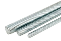 DIN975 Galvanized Carbon Steel Threaded Rod, Full Thread Stud, Fully Threaded Bolt, All-thread Screw M4 M5 M6 M8 M10 M12 DIN975