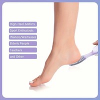 Pierre ponce 4 en 1, brosse pour les pieds, exfoliant pour pédicure, éliminateur de callosités, lime à pieds