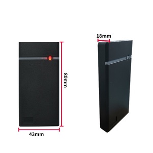 13.56Mhz IC RFID chip <span class=keywords><strong>Reader</strong></span> 9-18V DC Wiegand lettore di Smart <span class=keywords><strong>Card</strong></span> a corto raggio lettore di schede di controllo di accesso di fabbrica - Product Image 1