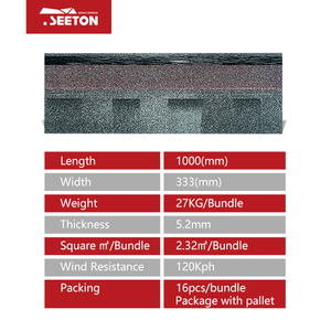 Tuiles solaires Toiture de parc Style Céramique Couleur Sable <span class=keywords><strong>Asphalte</strong></span> Bardeaux de toiture Prix - Product Image 2