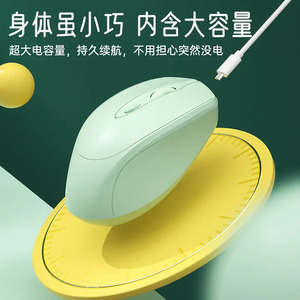 Ratón inalámbrico Bluetooth de modo dual, 2,4 GHz, 3 botones, diseño ergonómico para ordenador portátil, tableta, teléfono, clic silencioso, carga Universal - Product Image 3