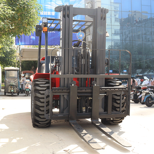 2.5 טון מלגזה דיזל מופעל 3 טון מחוץ לכביש מלגזה משק משק משק בית עשה בסין כל שטח מלגזה להתאמה אישית - Product Image 2