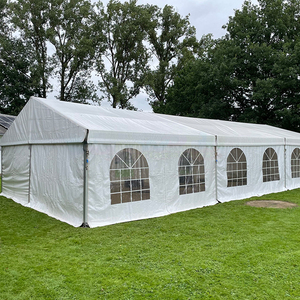 Tente chapiteau événementiel en tissu PVC blanc de grande taille pour événements, mariages, 100 personnes - Product Image 6