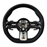 Volant Professionnel en Fibre de Carbone Véritable Design Libellule Adapté aux Mercedes-Benz AMG W204 W205 W212 W214 W215 CLA CLE