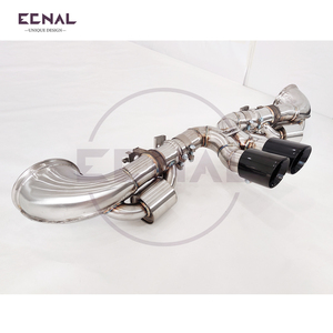 Sistema di Scarico OEM in Acciaio Inox GINTANI per Porsche 992 <span class=keywords><strong>GT3</strong></span> 4.0T con Finitura Antiruggine e Terminale di Scarico - Product Image 4