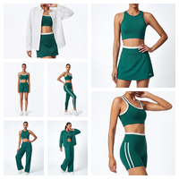 Ensemble survêtement femme haut de gamme avec logo personnalisé, veste zippée et pantalon, coupe oversize, coupe-vent résistant à l'eau, style streetwear athleisure