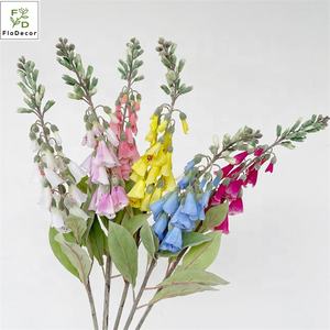 Composizioni Floreali Artificiali di Alta Qualità con Fiori di <span class=keywords><strong>Digitalis</strong></span> per Decorazioni Esterne, Casa, Balcone e Matrimoni - Product Image 2