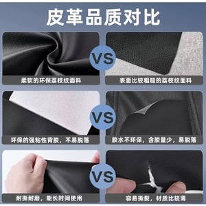 Pu Leather Self Adhesive Repair Patch 0.75mm 9cmx200cm For Car Seat Interior Fix Waterproof - Product Image 5