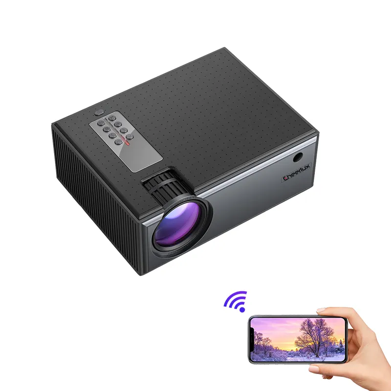 Aun — Mini projecteur LED Portable, HD, WIFI, 4k, LED, pour Home cinéma, vente directe depuis l'usine