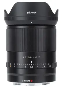 Viltrox AF 24mm F1.8 Z Nikon용 풀프레임 광각 렌즈 Z 마운트 미러리스 카메라 풍경 인물 사진 천체 사진에 적합