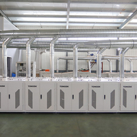 TONGDA TDFS600 nouvelle machine d'ouverture de recyclage des déchets de coton machines textiles PLC usine de fabrication de traitement de fil de fibre