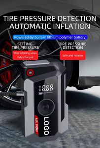 Potenciadores DE EMERGENCIA portátiles para coche Paquete de energía Arrancadores y compresores de aire Luz DE EMERGENCIA Arrancador de batería Banco de energía Aspiración - Product Image 5