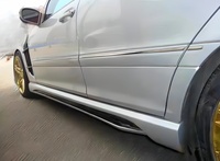 Pour 01-07 mercedes-benz classe C W203 modifié Wald grand paquet d'encerclement barre avant barre arrière jupe latérale