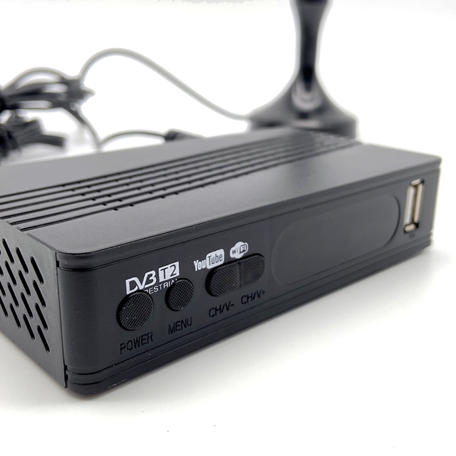 High Quality TV Hot Sale in Poland DVBT2 Tuner Digital Set-top Box Dvb T2 Youtube Hd Set Top Box for Home