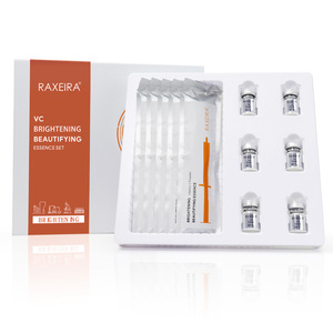 Set Blanqueador de Piel de Marca Privada a <span class=keywords><strong>Precio</strong></span> de Fábrica, Vitamina <span class=keywords><strong>C</strong></span> Antienvejecimiento, Cuidado de la Piel con Hamamelis, Ácido Hialurónico e Ingredientes Herbales - Product Image 6