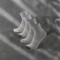 Chaussettes de randonnée en laine mérinos tricotées pour femme Juclise, compression, anti-ampoules, amortissantes, respirantes, anti-transpiration, séchage rapide