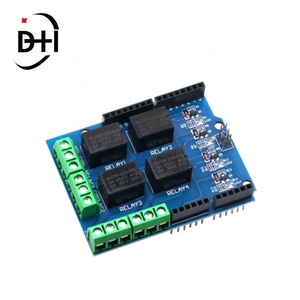 โมดูลรีเลย์ 4 ช่อง 5v บอร์ดควบคุมรีเลย์ 4 ช่อง บอร์ดขยายรีเลย์สำหรับ R3 mega 2560 - Product Image 4