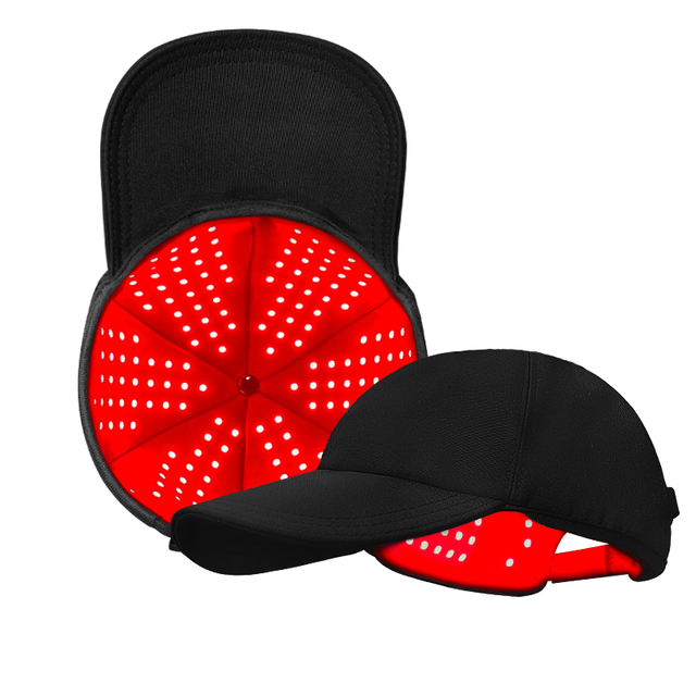 Red Light Therapy Cap Hat for Hair Care Home Use 180LEDs 660nm 850nm 940nm