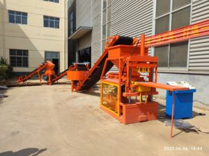 CH2-10 nhỏ tự động thủy lực khối đất sét rỗng Máy làm gạch Đất máy xi măng khối Philippines - Product Image 5