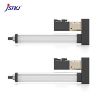 Cilindros Eléctricos de Alta Precisión JST S4 4KN con Husillos de Bolas, Motor de 400W, Velocidad de 50mm/s, IP66, Servo XinJe, Carrera de 100mm, Husillo de 5mm
