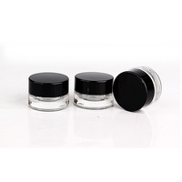 Botol Kaca Konsentrat Bening Ukuran Khusus 5ml 10ml 20ml, Wadah Krim Wajah Perawatan Kulit Kecil Anti Bocor Untuk Anak Dengan Tutup