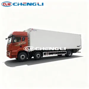 Camion frigorifique FAW J6L 4X2 de grande capacité avec congélateur pour le transport de nourriture et de viande - Product Image 4