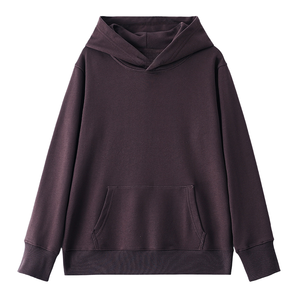 TKAN54D personalizado de alta calidad de los hombres de algodón puro sin cuerdas Sudadera con capucha de lana en blanco 400g sudaderas con capucha de gran tamaño de peso pesado - Product Image 2