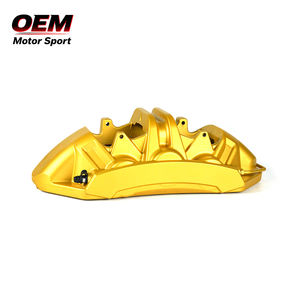 ชุดเบรกใหม่ขนาดใหญ่สำหรับ M2 (G87) ปี 2015-2019 - ด้านหน้า 6 ลูกสูบ ด้านหลัง 1 ลูกสูบ คาลิปเปอร์สีทอง ปรับปรุงประสิทธิภาพได้ 50% อะไหล่แท้จากโรงงาน - Product Image 2