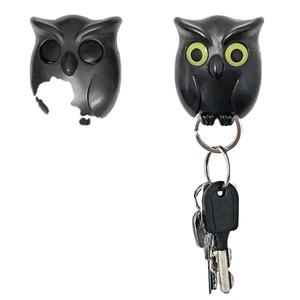 <span class=keywords><strong>Porte</strong></span>-clés <span class=keywords><strong>mural</strong></span> magnétique en forme de hibou qui ouvre les yeux la nuit, aimants pour accrocher les <span class=keywords><strong>porte</strong></span>-clés, crochet pour accrocher les clés - Product Image 4