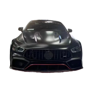 ฮูดคาร์บอนไฟเบอร์ใหม่สำหรับ Mercedes AMG ฝาครอบเครื่องยนต์ GT63 GT50 GT63สไตล์ SCL GT50 - Product Image 1