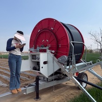 Máquina de Riego con Carrete de Manguera Serie JP con Pluma Articulada para Agricultura